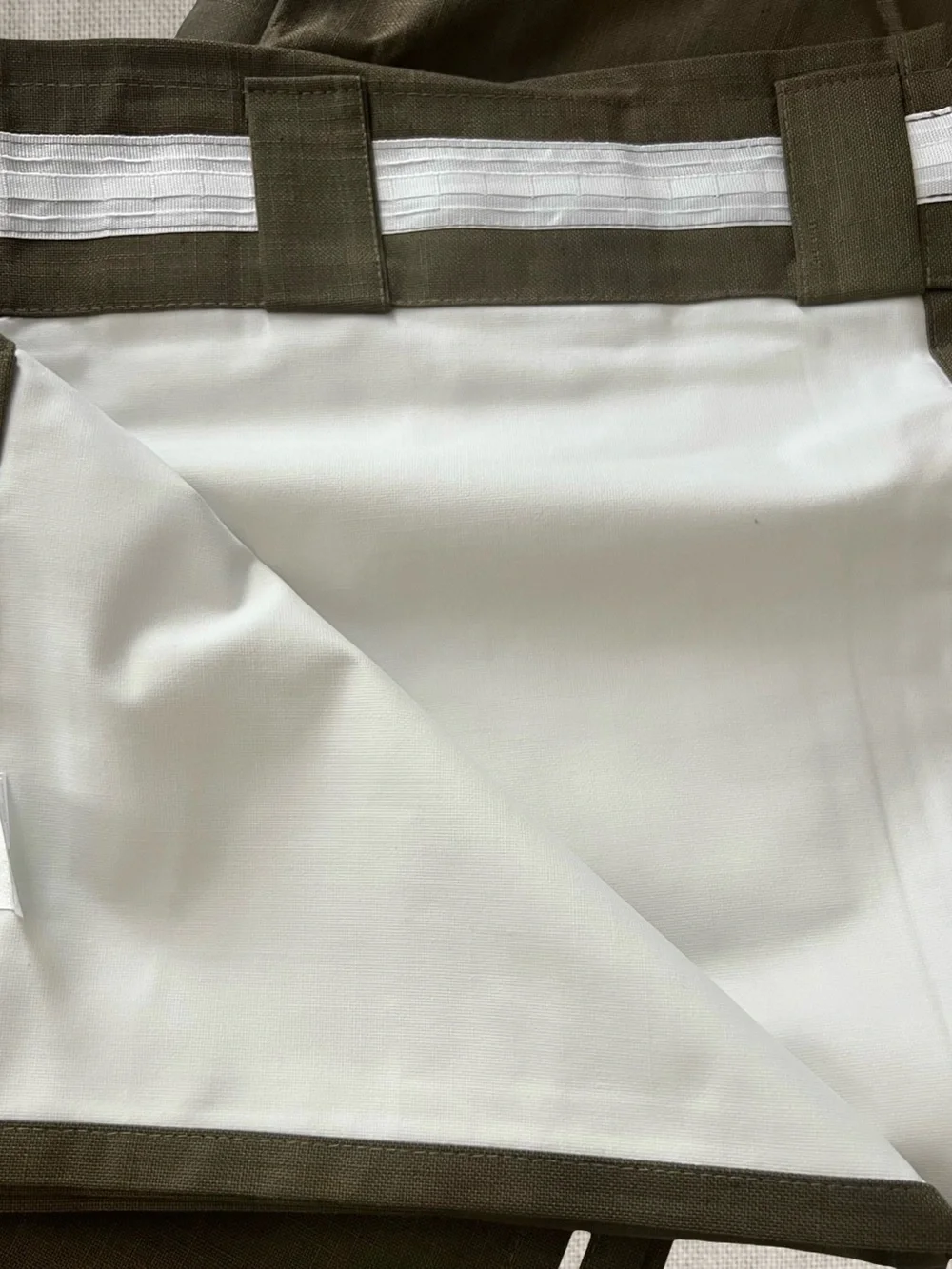 NWT Olive Green Linen Blackout Curtains 3x Sets of 2 $25 each